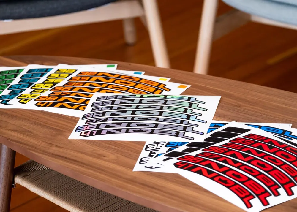 NOBL Decals for Wheelsets & Replacement - Image 2
