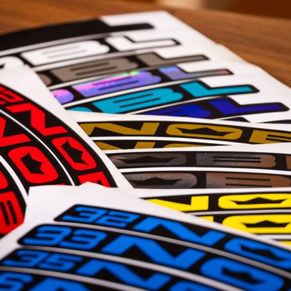 NOBL Decals for Wheelsets & Replacement